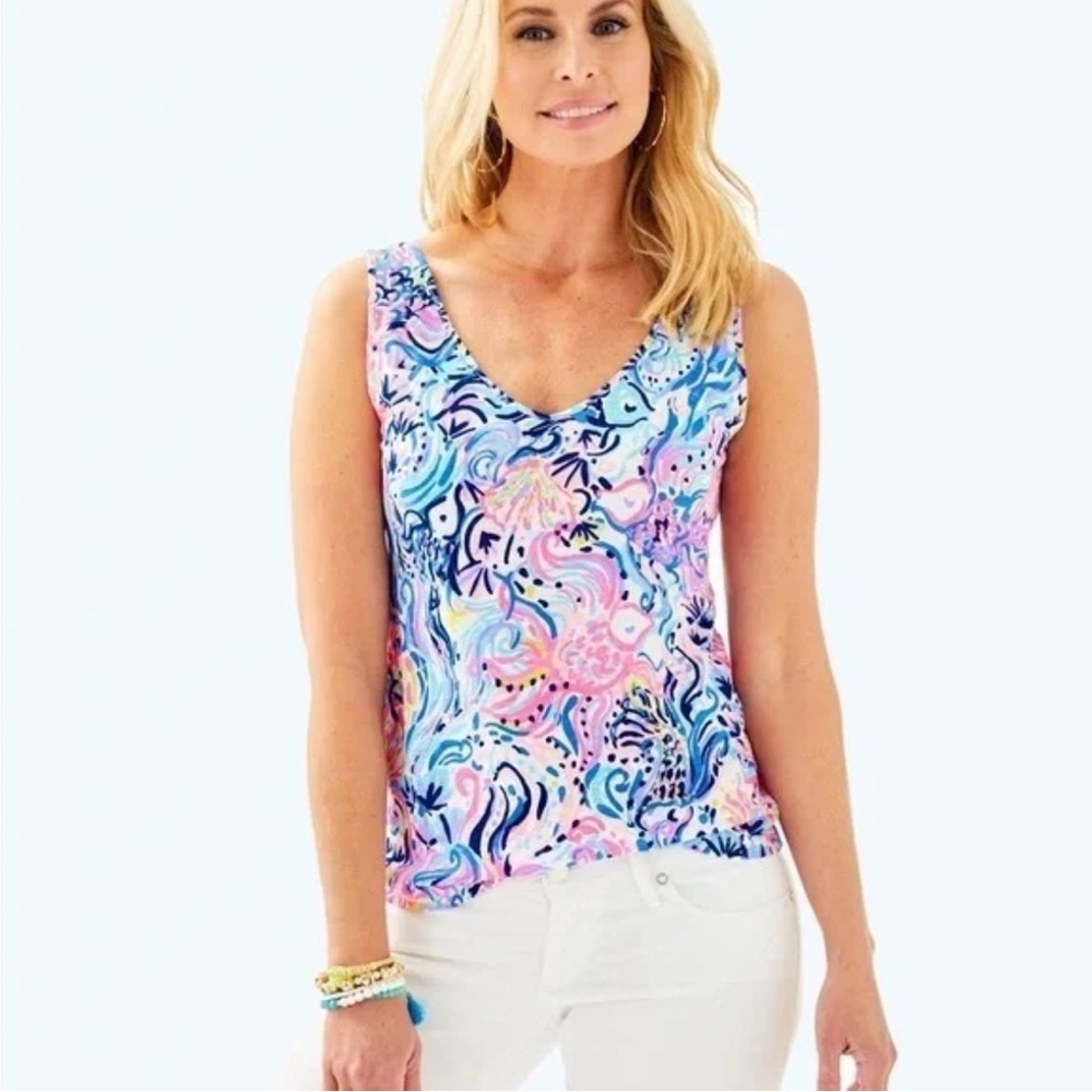 Lilly Pulitzer Gigi Tank Top XS NWOT